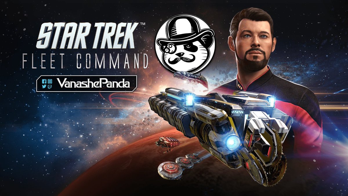 Today’s stream will be #sponsored by
<a href="/startrekfleet/">Star Trek Fleet Command</a>! Please support this stream by using my link to download the game on your phone, reach levels 5 and 10 and unlock a 2nd ship! strms.net/startrek_vanas…… #TwitchStreamers #gamers #mobilegames