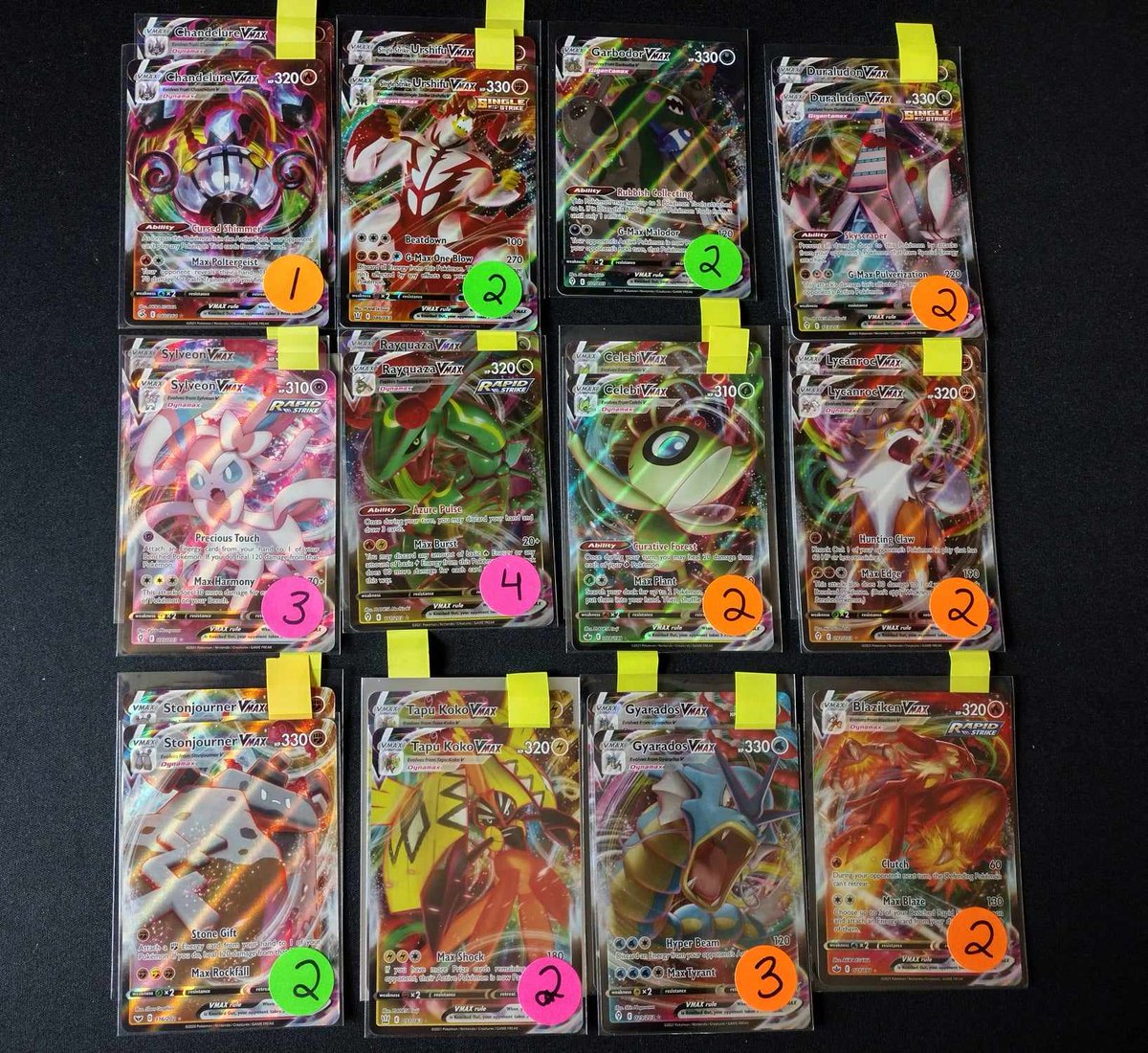 Itz_Pole_Cat's tweet image. 🚨Sale Alert🚨
Vstar/ Vmax

PWE= $1 (4 max, buyers risk)
BMWT=$5

The sale works like a claimed sale, if I heart your comment, you got the card. Invoices will be sent later with the total and cards you claimed.

Prices are as is until the leftover sale 😊

4 Other Sales will be…