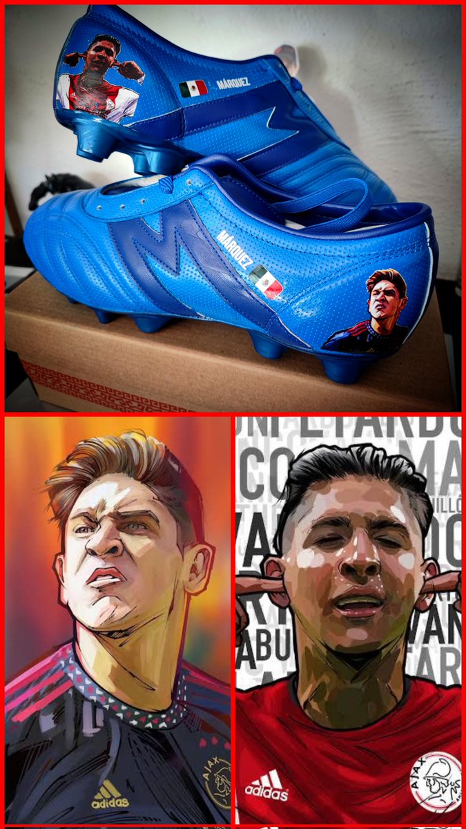Mono_Jerseys's tweet photo. Terminamos esta personalización de tachos #Manriquez con detalles del Machin @EdsonAlvarez19 @AFCAjax + Márquez 🇲🇽
Dale ese toque único, sólo en Mono Jerseys
#custom #tachos #tacos #machin #edsonalvarez #Ajax #futbol https://t.co/Nj6o1p7x8B