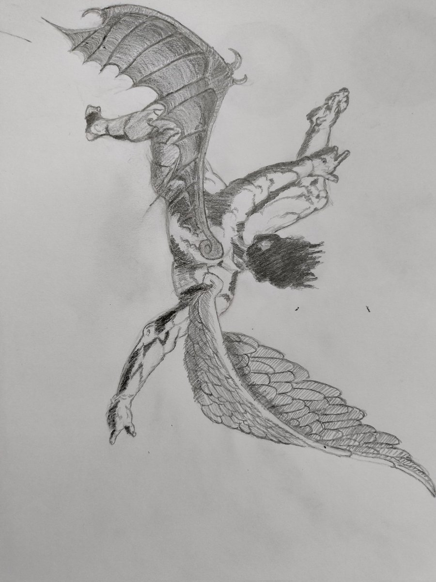 VictorHA3108's tweet photo. #drawing #artwork #art #NeonGenesisEvangelion #ElDavid #Angels #Pencildrawing #pencilart #dibujo https://t.co/XWlF0flds1