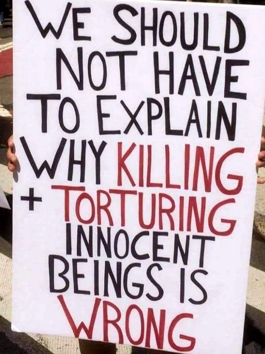 angie_karan's tweet photo. We live in the information age, and have an abundance of food, yet people still willingly choose taste pleasure, convenience and "muh protein" over innocent life. Humans have an amazing ability to be cruel and to be in complete denial of this. https://t.co/ORmJPGl548