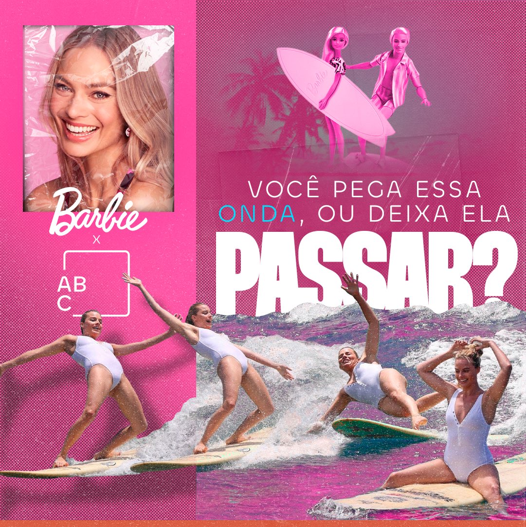 POR QUE A BARBIE? 🌷🌸🩷🎀👙👛👠💄 Aqui vai uma threadzinha pra explicar como surgiu essa #ondarosa e como as pessoas estão surfando nela. Segue o fio 💟🏄‍♀️👇