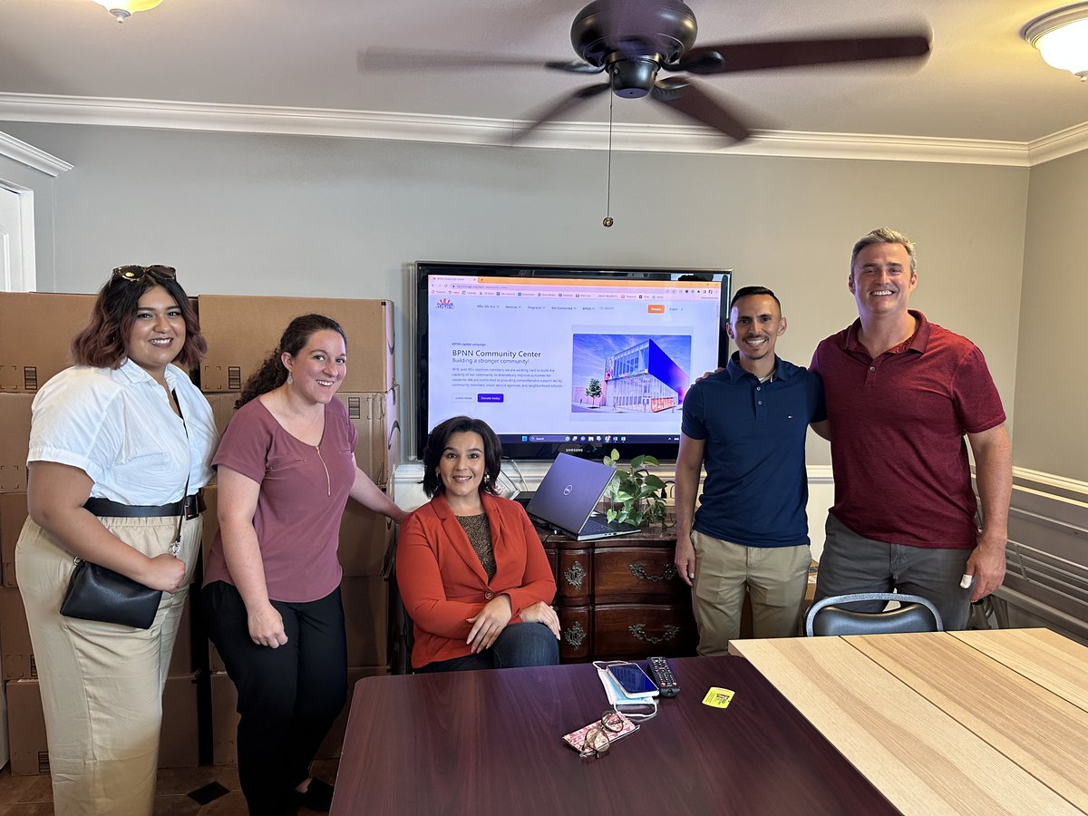We met with @BPNCchicago yesterday to learn more about the upcoming Brighton Park Neighborhood Network Community Center. We are so excited to watch this project progress in Chicago! Learn more: ow.ly/wMqx50PiwUF #AffiliatesUnidos #Chicago