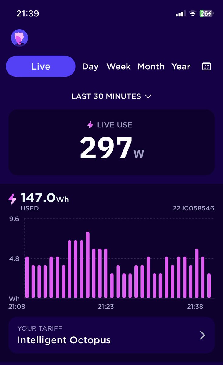 AuditorJames's tweet photo. Received my @OctopusEnergy home mini yesterday now my home smart meters really are smart, just how they should be. Thanks https://t.co/cNrgf2IL5r