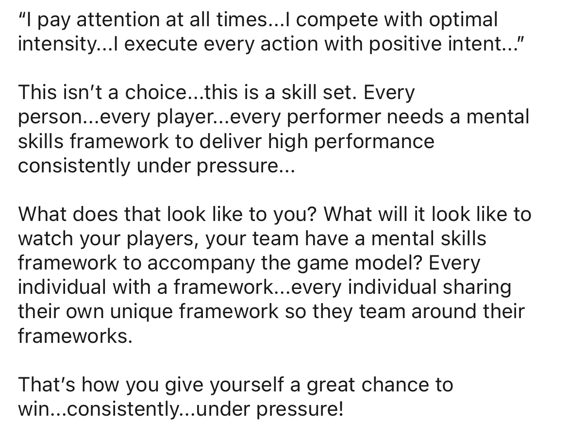 To take charge of the opposition you’ve got to take charge of yourself…

“I’m in charge...”

To own the opposition you’ve got to own yourself...

“I own me...”

Some thoughts on taking charge and taking control as a competitor…below 👇🏻👇🏻👇🏻