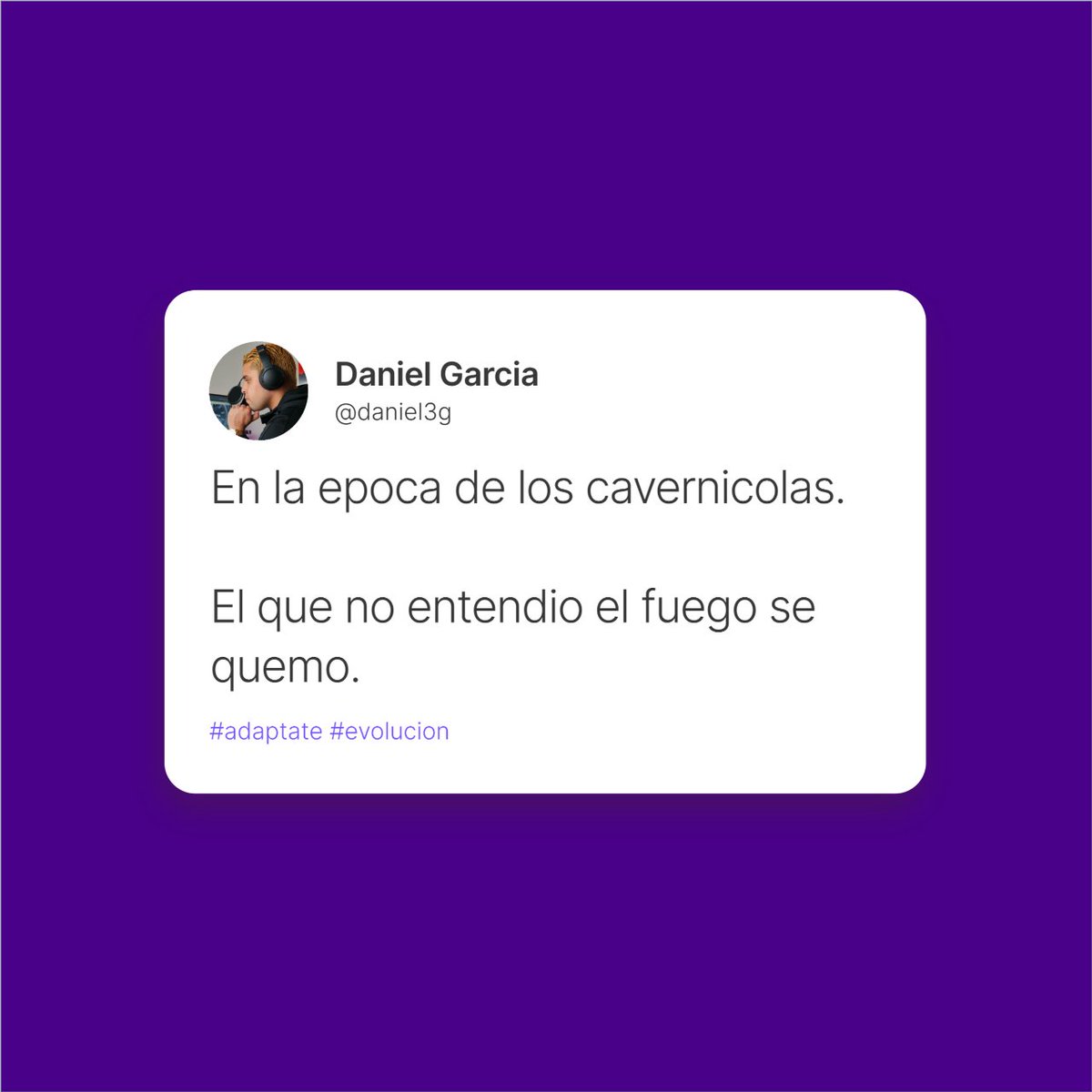 3GFinanza's tweet photo. Adaptarse a los nuevos cambios dentro de los 💻 negocios y en el mundo en general es de vital importancia para seguir estando en el juego. 🤾

#negociosdigitales #ecommercechile #emprendeonline https://t.co/N1SvwHtzrB