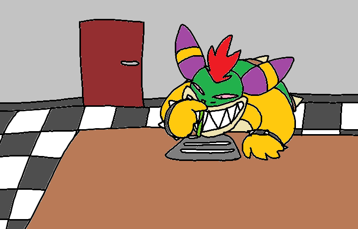 Inktia's tweet photo. A friend asked me to draw this
#fawful #bowletta https://t.co/MSte9HdFpH
