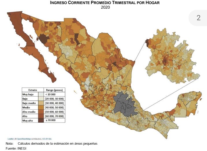 EdgarVielmaEVO's tweet photo. Me da mucha alegría informales q México ya cuenta con una medición oficial por parte su Oficina de Estadística sobre el Ingreso Corriente para los Municipios de México ICMM, construida a partir del #Censo2020Mx, Encuesta #ENIGH2020 y Reg Admvos (Vars) 👇
https://t.co/NYJNukldw2 https://t.co/LZrJg2GACJ