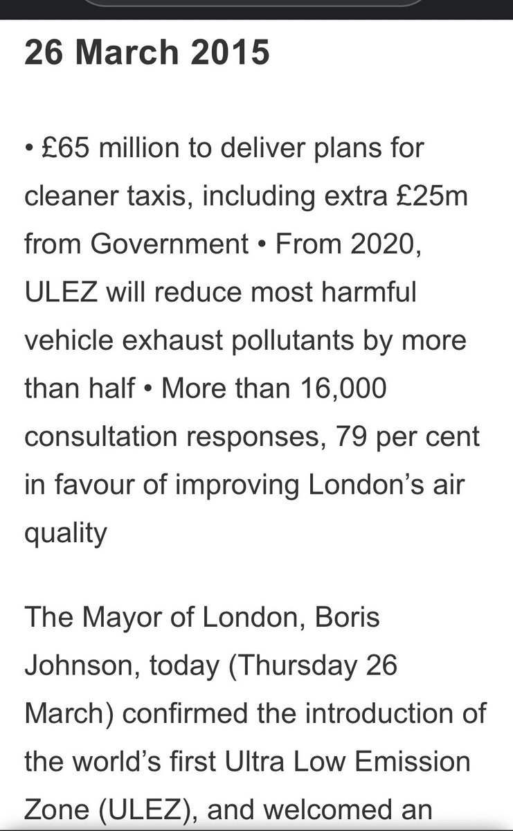 @TheMendozaWoman Woah!! And he hasn’t got the guts to call it Boris Johnson’s ULEZ, which it was…