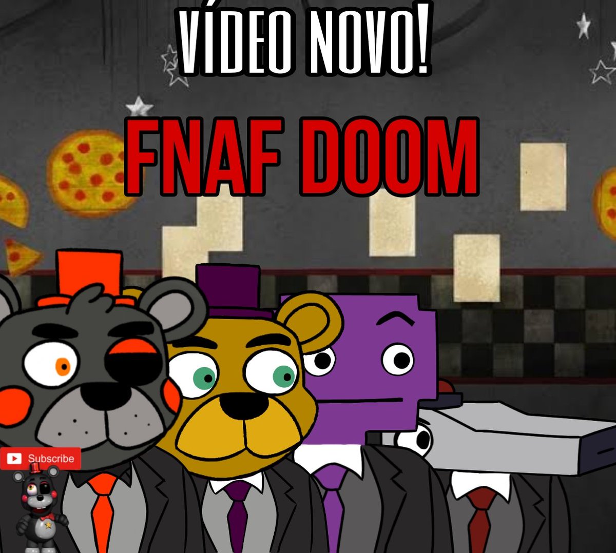 The Joy of Creation: Doom - A Noite do Golden Freddy - Noite 7 e Final  (FNAF Doom) 