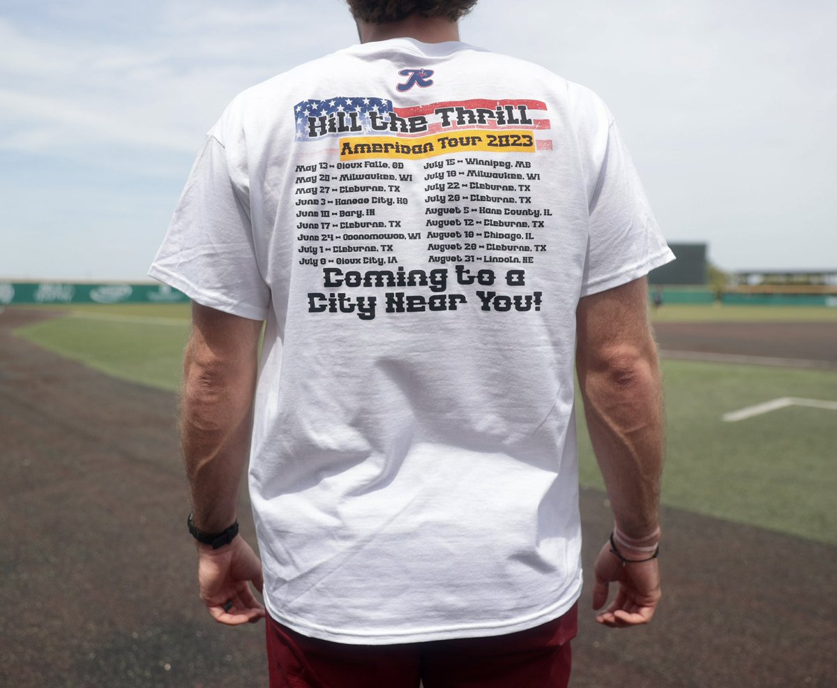 FRESH MERCH FRIDAY

Get your hands on our ALL NEW Hill the Thrill American Tour t-shirts! Available now online and in store. 

Get Yours Now: bit.ly/471bpq8