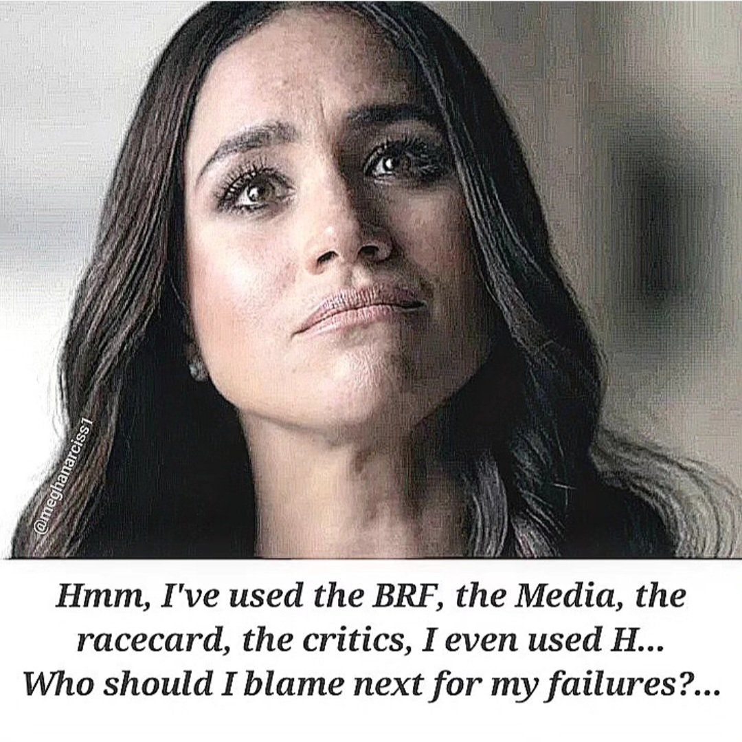 Meghanarciss1's tweet image. #MeghanMarkle #BlameGame #NarcMoves