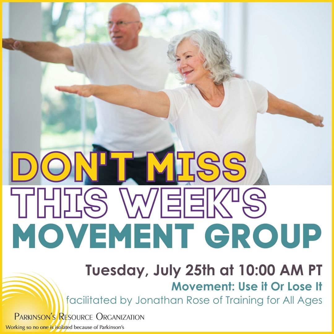 Parkinson's Resource Organization tweet media