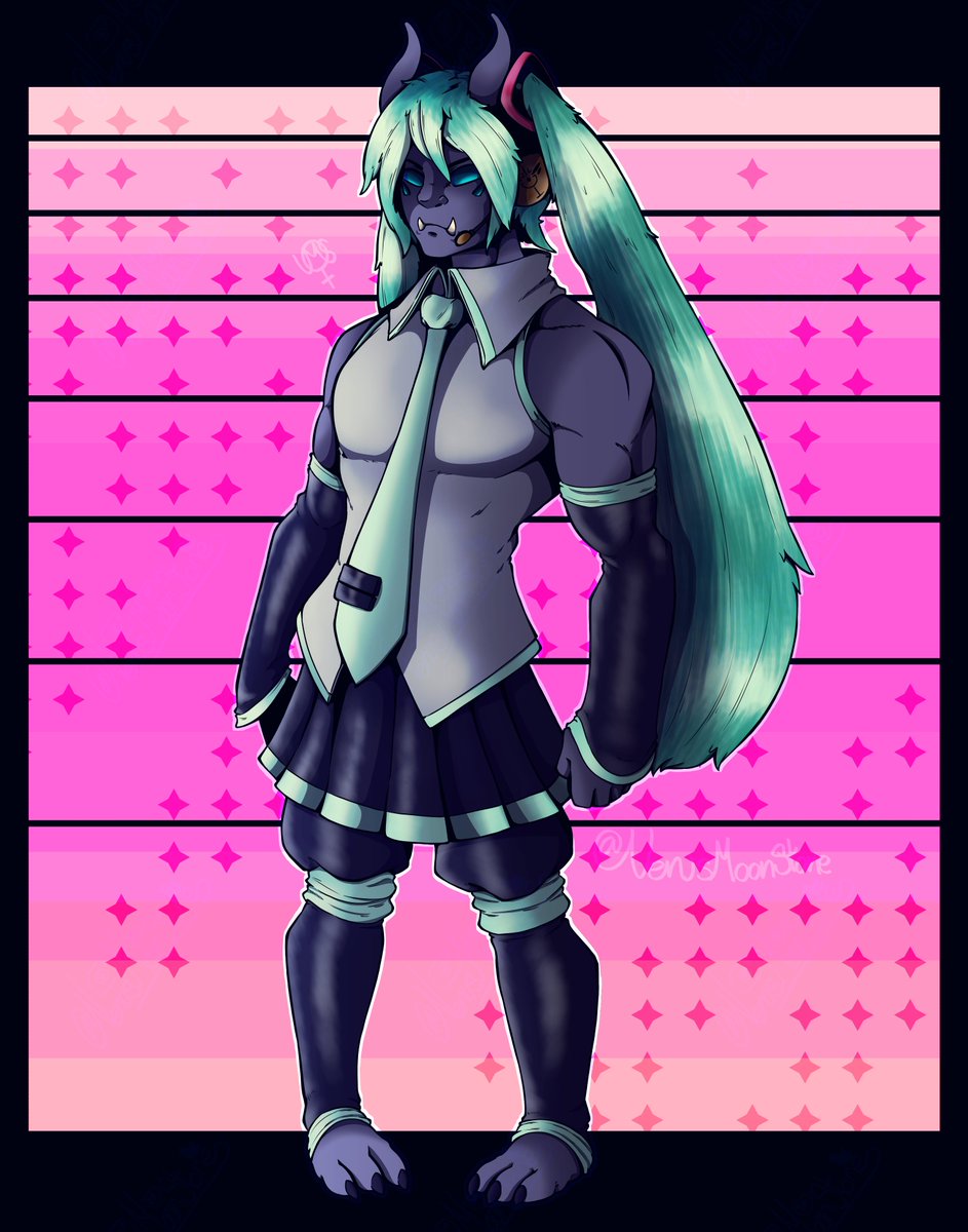 VenusMoonStone's tweet photo. Finally got done with um, Greed?. Just wanted to have fun, enjoy.
[Follow/like/share] 

#artist #digitalartist #arttrends #ArtistOnTwitter #miku #art #fypage #fyp https://t.co/EH2KJtDcvU