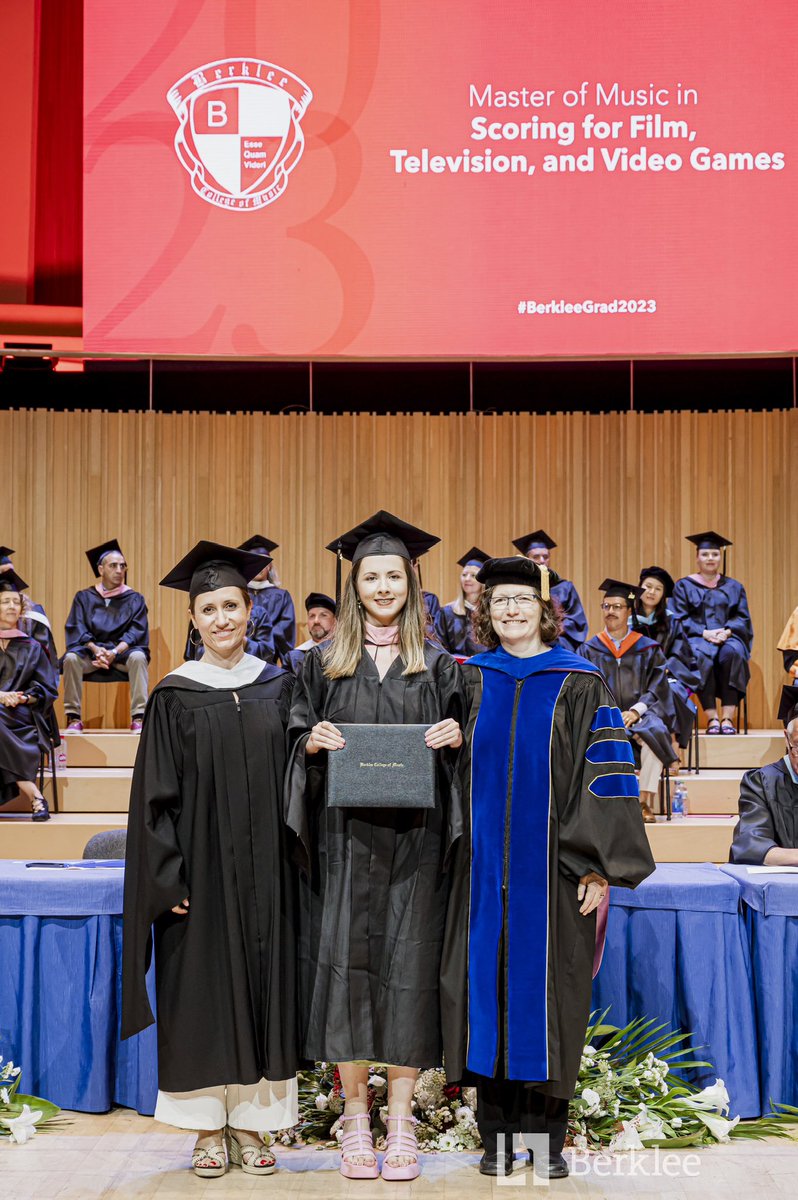 Lara Simpson (@lsimpsonmusic) on Twitter photo Graduated as a Master of Music in Scoring for Film, Television and Video Games from <a href="/berkleevalencia/">Berklee in Valencia</a> last week 😃❤️🎶 #filmcomposer #scoringforvisualmedia #berkleecollege Graduated as a Master of Music in Scoring for Film, Television and Video Games from <a href="/berkleevalencia/">Berklee in Valencia</a> last week 😃❤️🎶 #filmcomposer #scoringforvisualmedia #berkleecollege