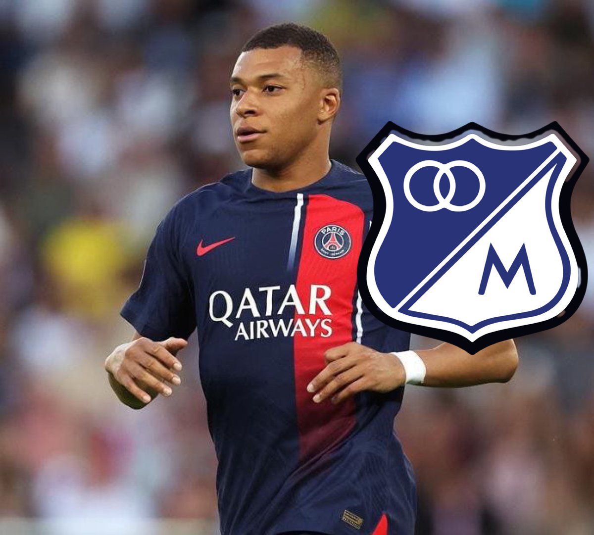Walt3r_1946's tweet photo. 🚨MILLONARIOS NO QUIERE A KYLIAN MBAPPÉ.

Según el medio L’equipe el jugador fue ofrecido al club embajador, sin embargo su técnico Gamero comunicó que ya cuentan con mejores jugadores en su posición. https://t.co/eu0aD9Q6Vu