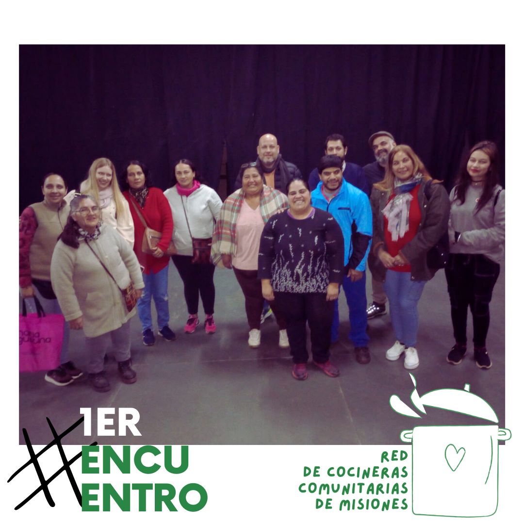 El miércoles pasado, acompáñanos el inicio de actividades de la Red de Cocineras Comunitarias de Misiones.
Un verdadero gusto ser parte de esta movida hermosa que está empezando a dar sus primeros pasos. 
#comedorescomunitarios