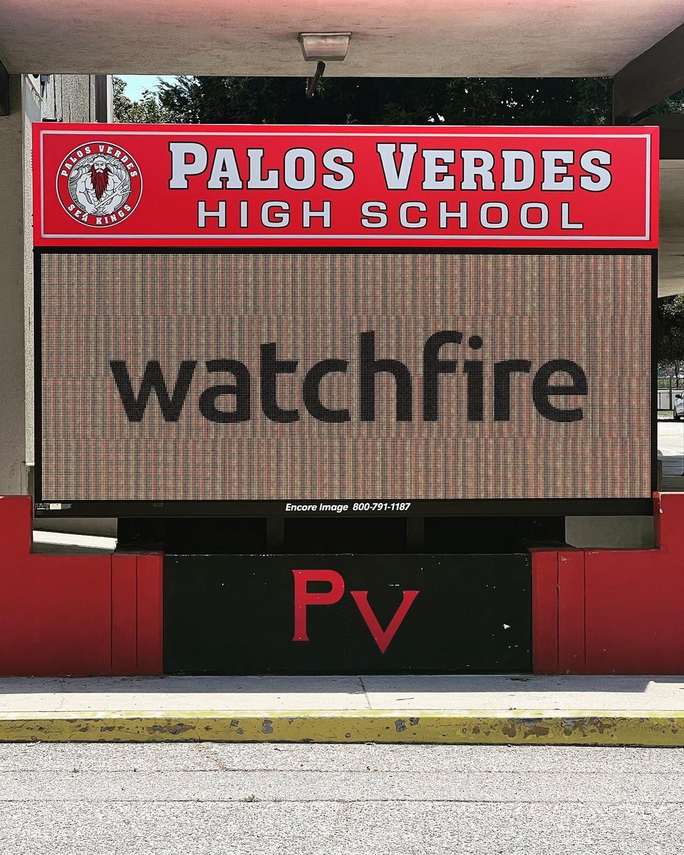We are so grateful for our amazing PVHS PTSA for our beautiful new marquee! We can’t wait to start programming it! Let’s go Kings!!