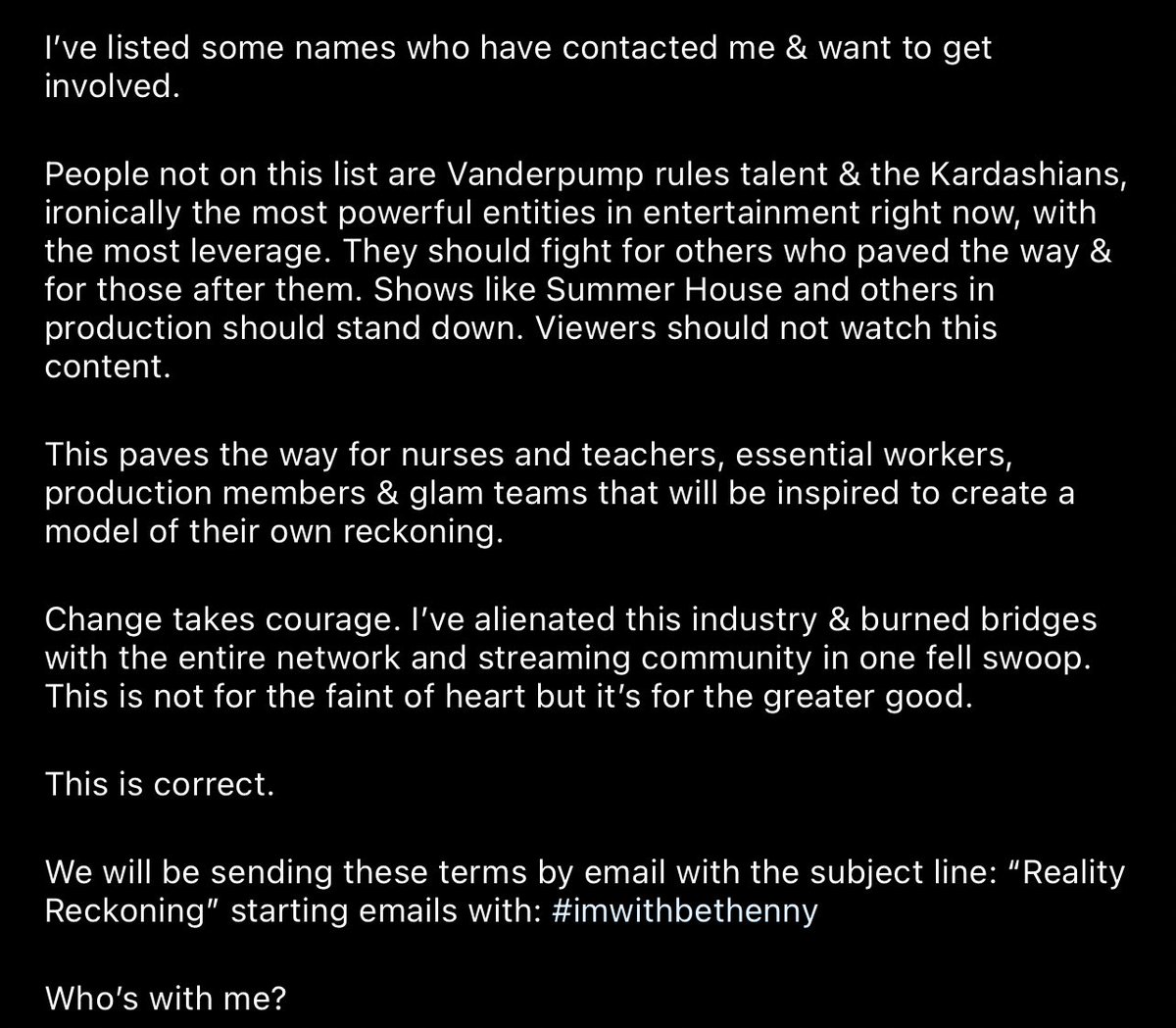 JaysRealityBlog's tweet image. Bethenny continues to speak out. #RHONY