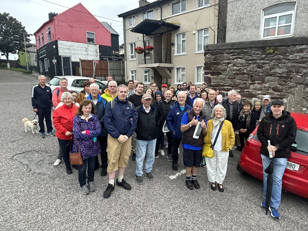 #GotCork The fourth of five historical walking tours for July took place this eve on the Shandon area & its history - from its famous churches to the butter market story to its butcheries, & its laneways development. Next up https://t.co/ofFOJatOhc #proudofCork #weareCork https://t.co/LBw4qwNnk6