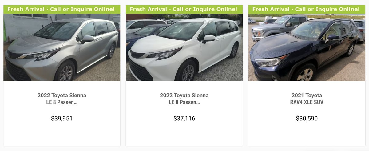 MAMobility's tweet photo. Check out our featured new arrivals! Can you tell Toyotas are in the limelight at the moment? You can find more details and pictures at https://t.co/ZYLWdzO5bO. 💻 https://t.co/BTou7vnFLQ