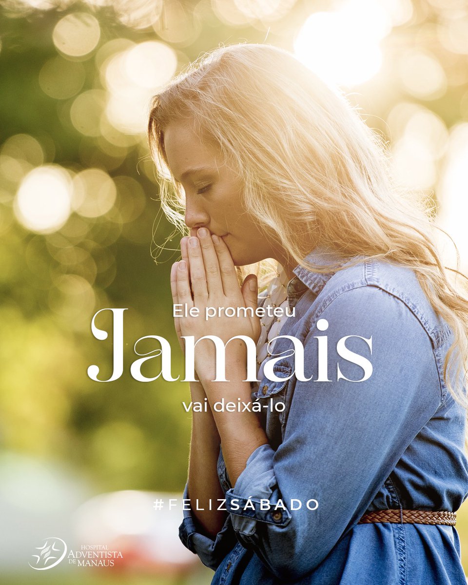 As pessoas podem se afastar por diversas razões, como mudanças na vida, diferentes interesses, ou conflitos pessoais. No entanto, existe alguém que prometeu jamais nos deixar, o nosso Criador.

Se Ele prometeu, Ele Cumpre!

#FelizSábado