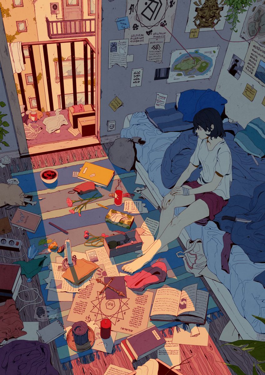 TheArtidote's tweet image. If anyone is magically going to appear and just suddenly make your life better, just know that person is always going to be you. 
—Brianna Pastor  

artwork by @ionomycin