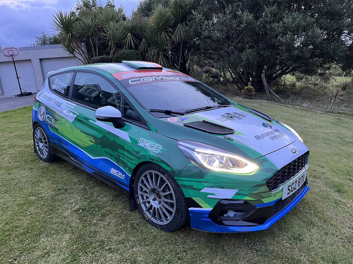 It's been another difficult week for the Irish Motorsport community and my heart goes out to Gene and Diare’s families and friends.
They will be in our thoughts as we take part in the Down Rally tomorrow.

We decided to do this event as preparation for the upcoming Ulster Rally!