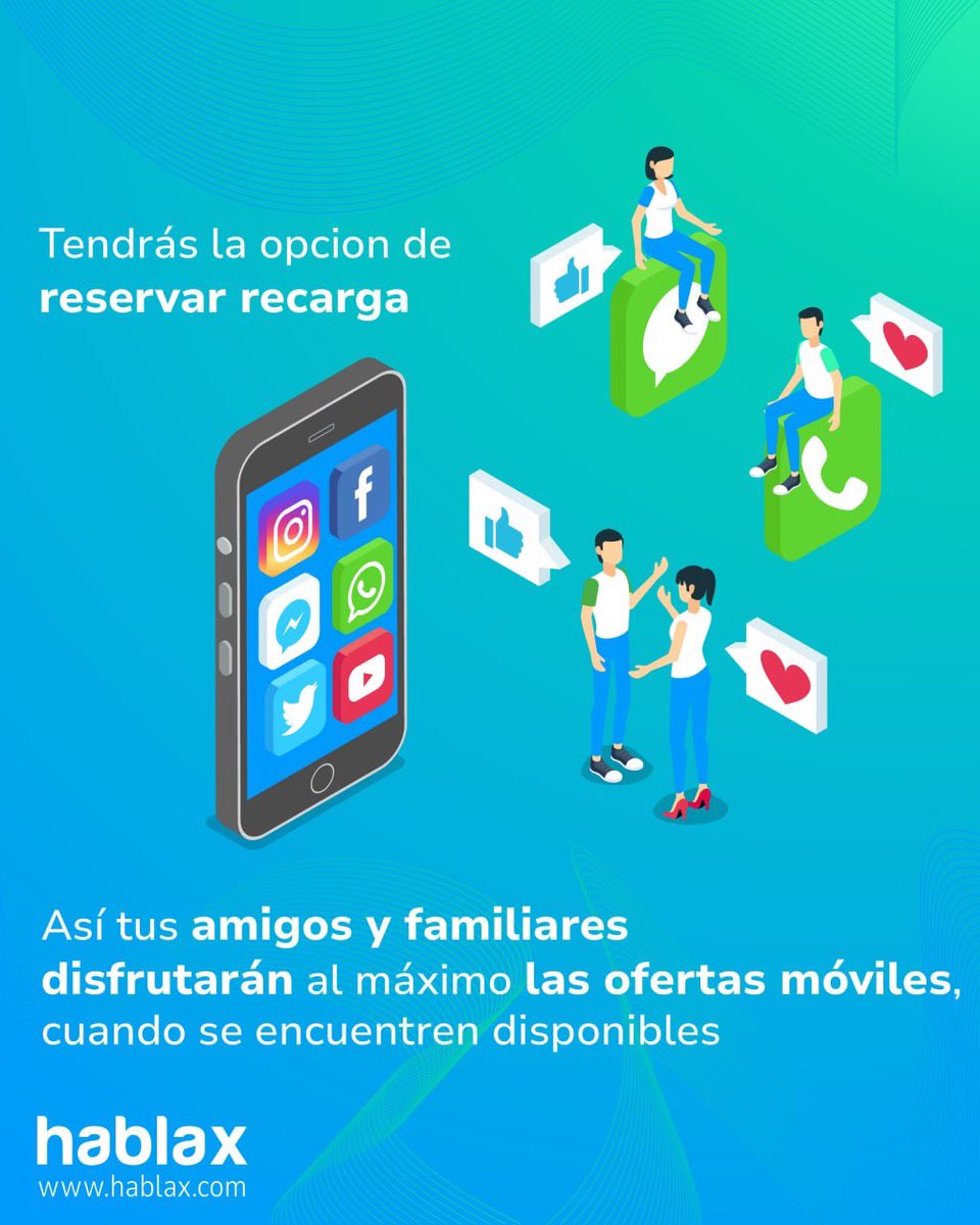 HablaxCuba's tweet photo. ¿Sabes cómo usar nuestro sistema Reserva de Recarga Celular?💰📲

¡Recarga con nosotros y disfruta!🤩

#recargasacuba #recargascubanas #cubanosporelmundo #lafamiliacubana #hablaxcuba #recargasinternacionales https://t.co/nBTutOfHgA