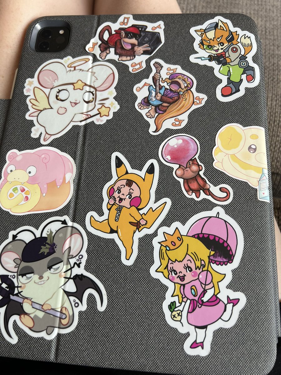 ghoulrunnings's tweet image. got even more stickers today......