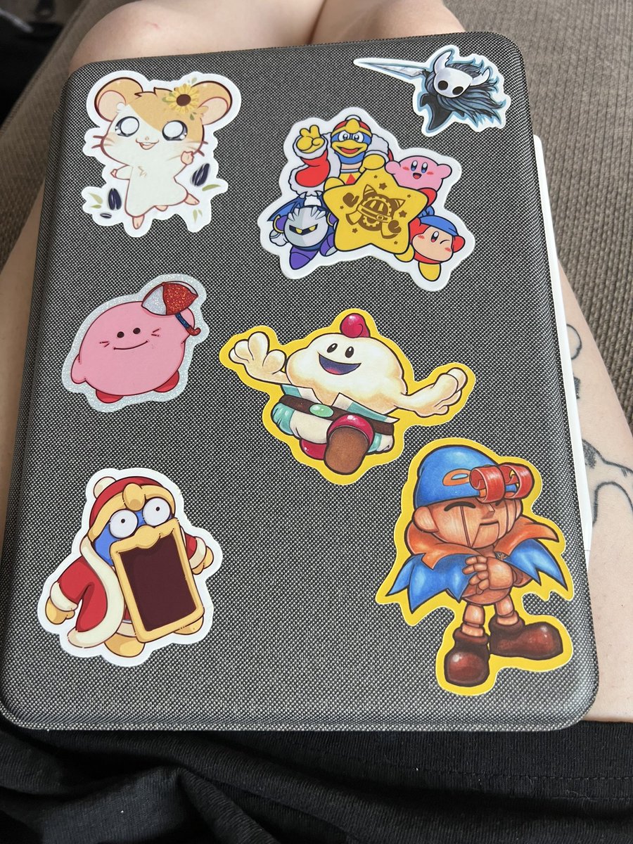 ghoulrunnings's tweet image. got even more stickers today......