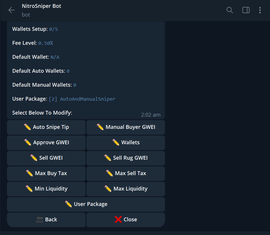 NitroBot Ecosystem $NBOT | Sniper UI Preview LIVE tweet media