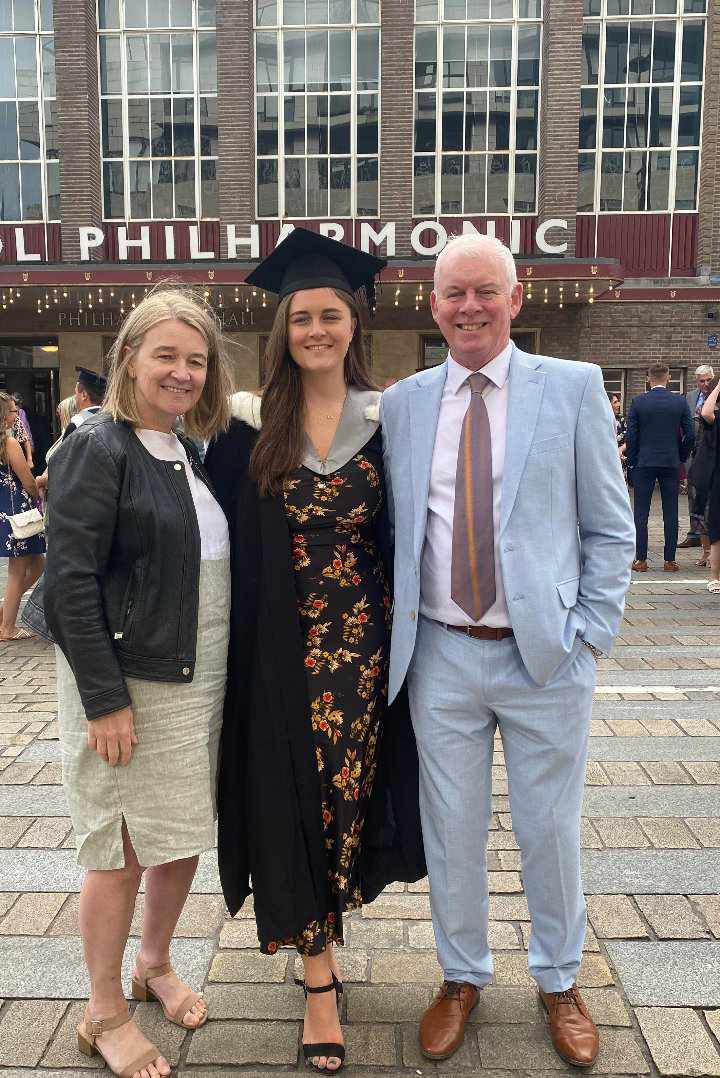 PughJhpugh13's tweet photo. Wonderful few days in Liverpool/Leahurst/Chester for Dr Ella Pugh's Graduation BVSs MRCVS ❤️❤️ https://t.co/L8mTwspbHh