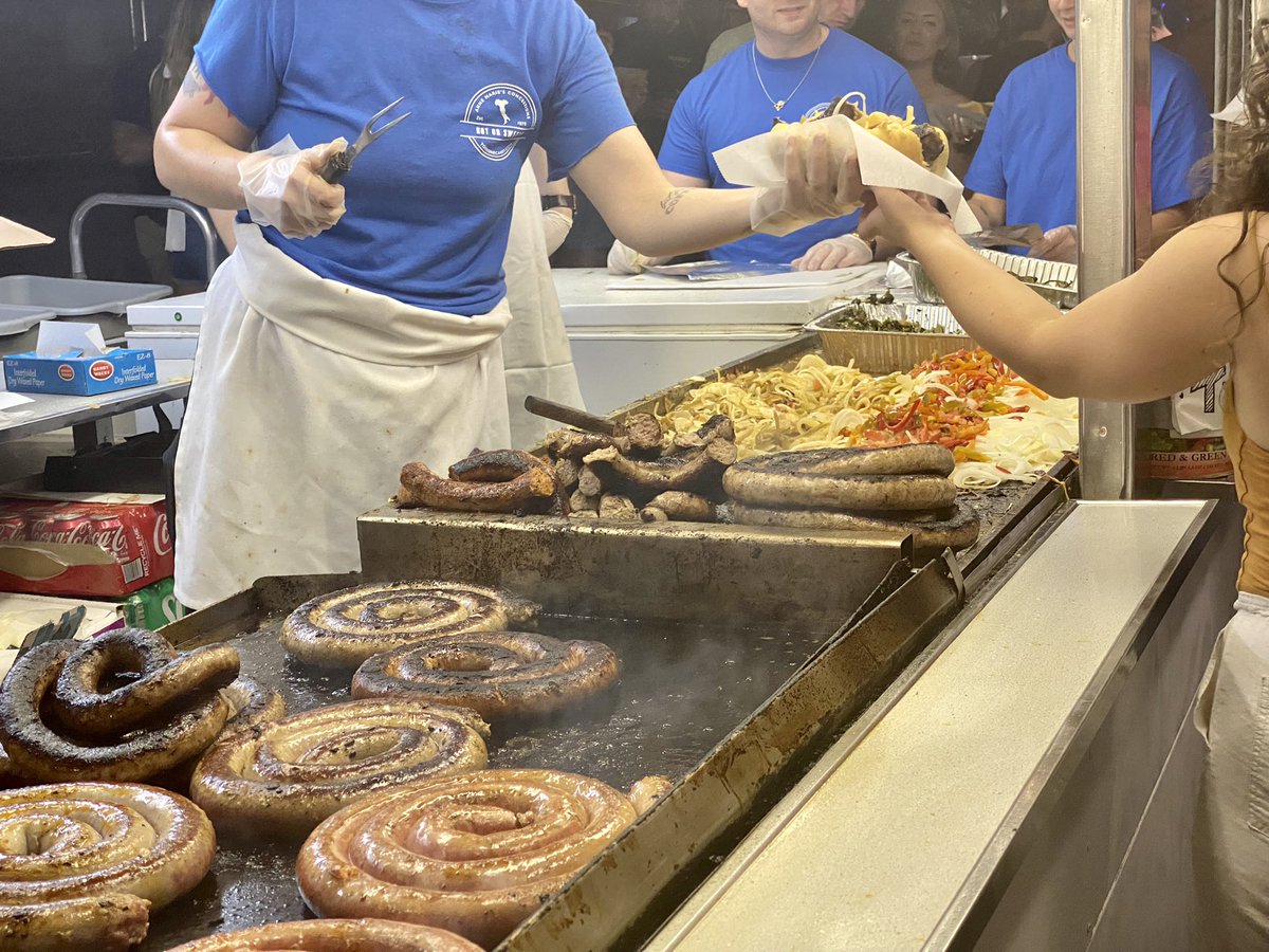 WurstCon's tweet image. We out here