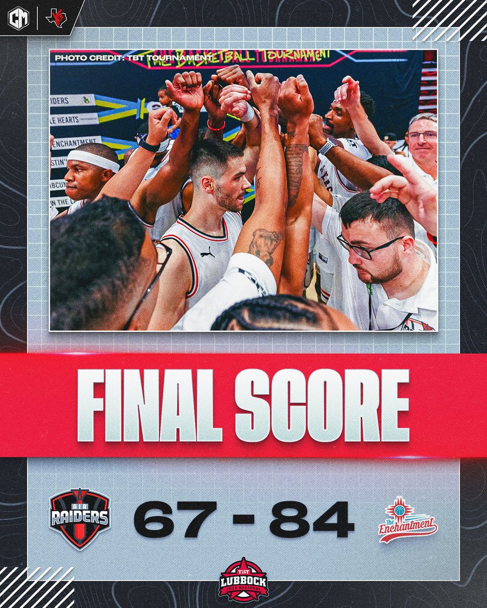 Final from Lubbock. It was great to see these Red Raider LEGENDS back in the 806! 🏀