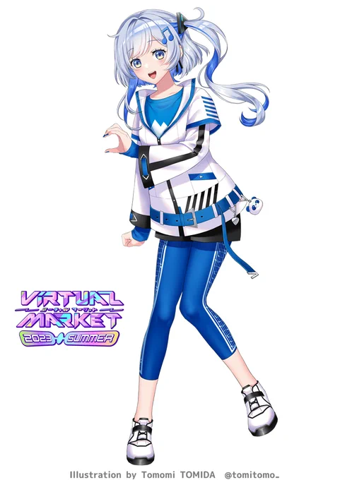 #Vket 2023Summerいろいろ担当しましたまとめ。 Poppin' Splash コンセプトアート ㈱湖池屋様の企業ブース外観デザイン原案 アルパインマーケティング㈱様 公式Vtuber碧唯ネネちゃんパネル用イラスト アンバサダークロスワードパズル景品のラスベガスVketちゃん3Dモデルのデザイン