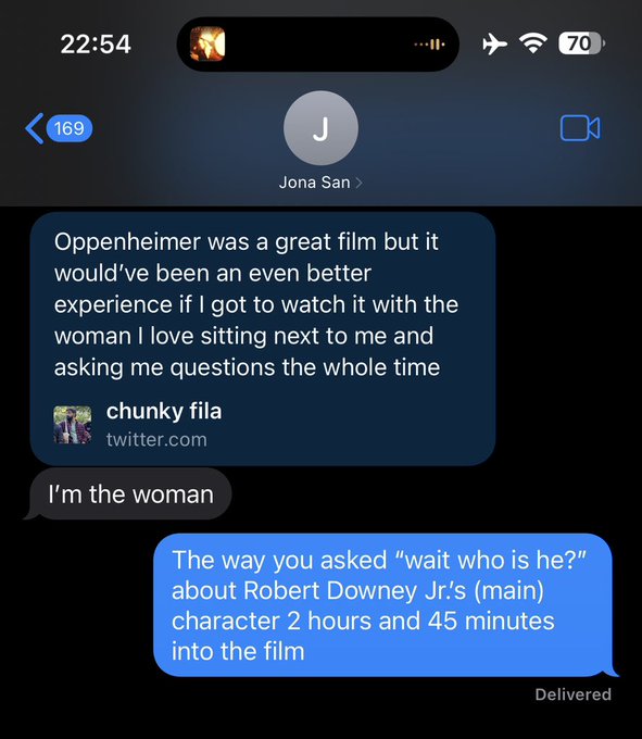 Can&rsquo;t wait to see it again without my dialogue https://t.co/xm521UEo0z