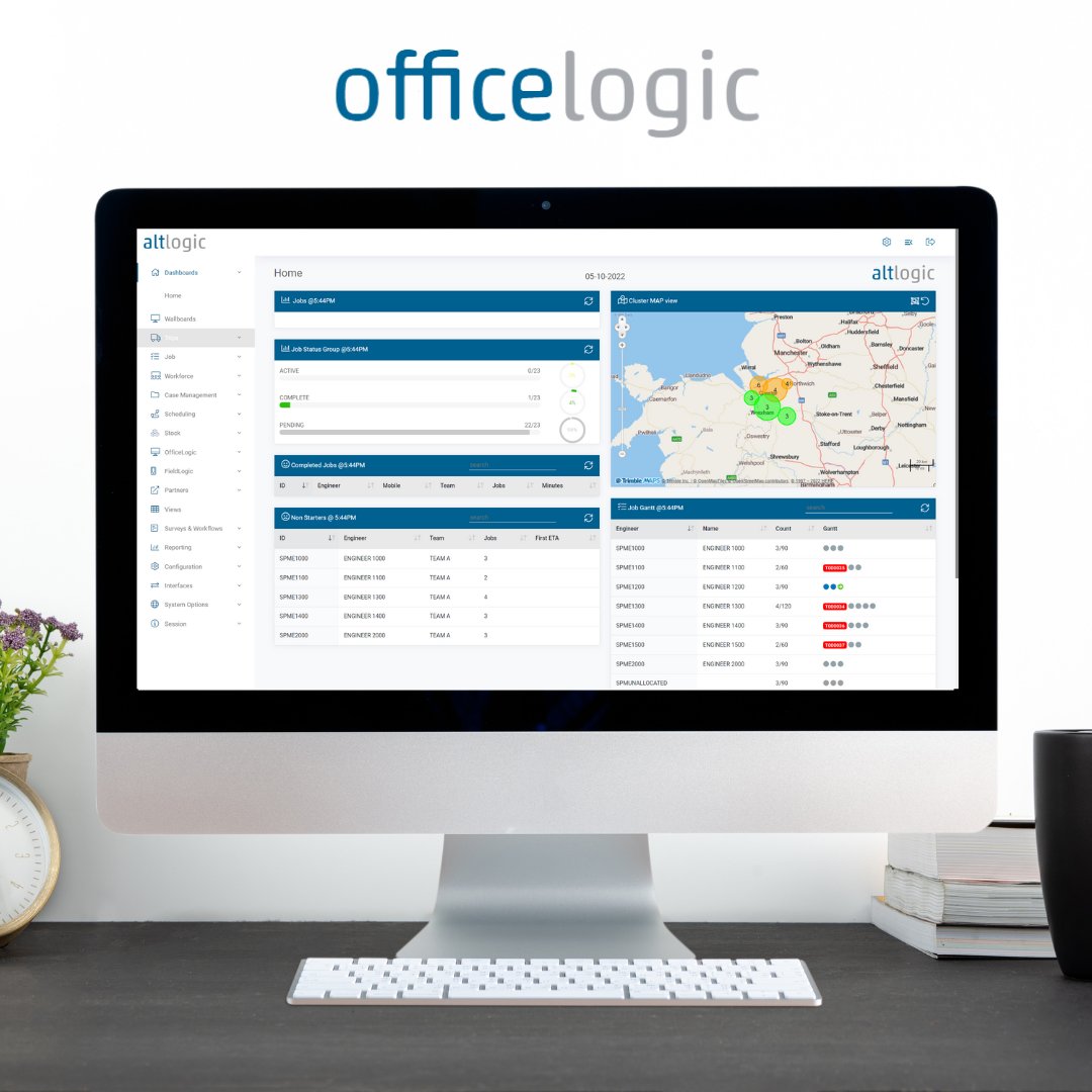 altlogic's tweet image. With Officelogic routes can be viewed and edited by drivers or office staff to account for last-minute alterations such as an urgent job.

bit.ly/3fjuwpr

#officelogic #workforcemanagement #routeplanning #automation #software