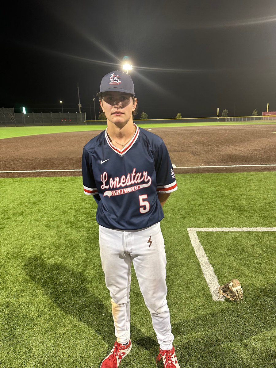FiveToolTexas's tweet photo. #FiveToolWS F: @LonestarBSBclub National Craft 5, Dallas Mustangs 16U Martin 4
PoG: @Reed5Murphy 5.1 IP, 9K, 3H, 0R
Hitter: @Josh_GonzoATX 2-3, RBI, R https://t.co/rNTfOuIEiV