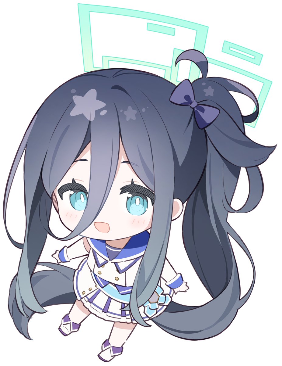 天童アリス(ブルアカ) 「にゅ! 」|うろつきのイラスト