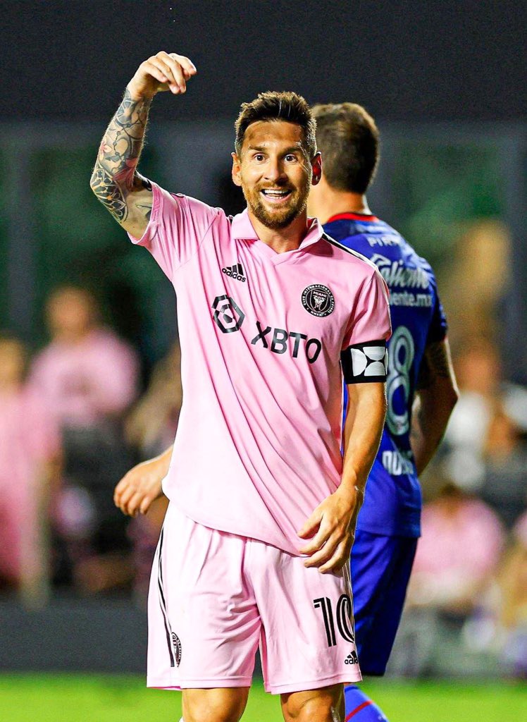 🇦🇷🇺🇸 Jamás en mi vida pensé que iba a GRITAR un gol del Inter Miami. Solo por vos.