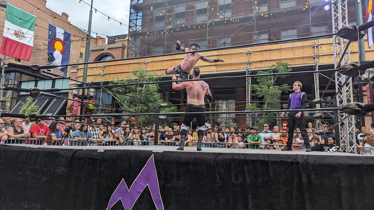 RMPWrestling's tweet photo. We are LIVE at Taste Of Mexico on Larimer Square!
#prowrestling #rmplive #tasteofmexico #larimersquare #denver #colorado https://t.co/IgcYyzlm6k