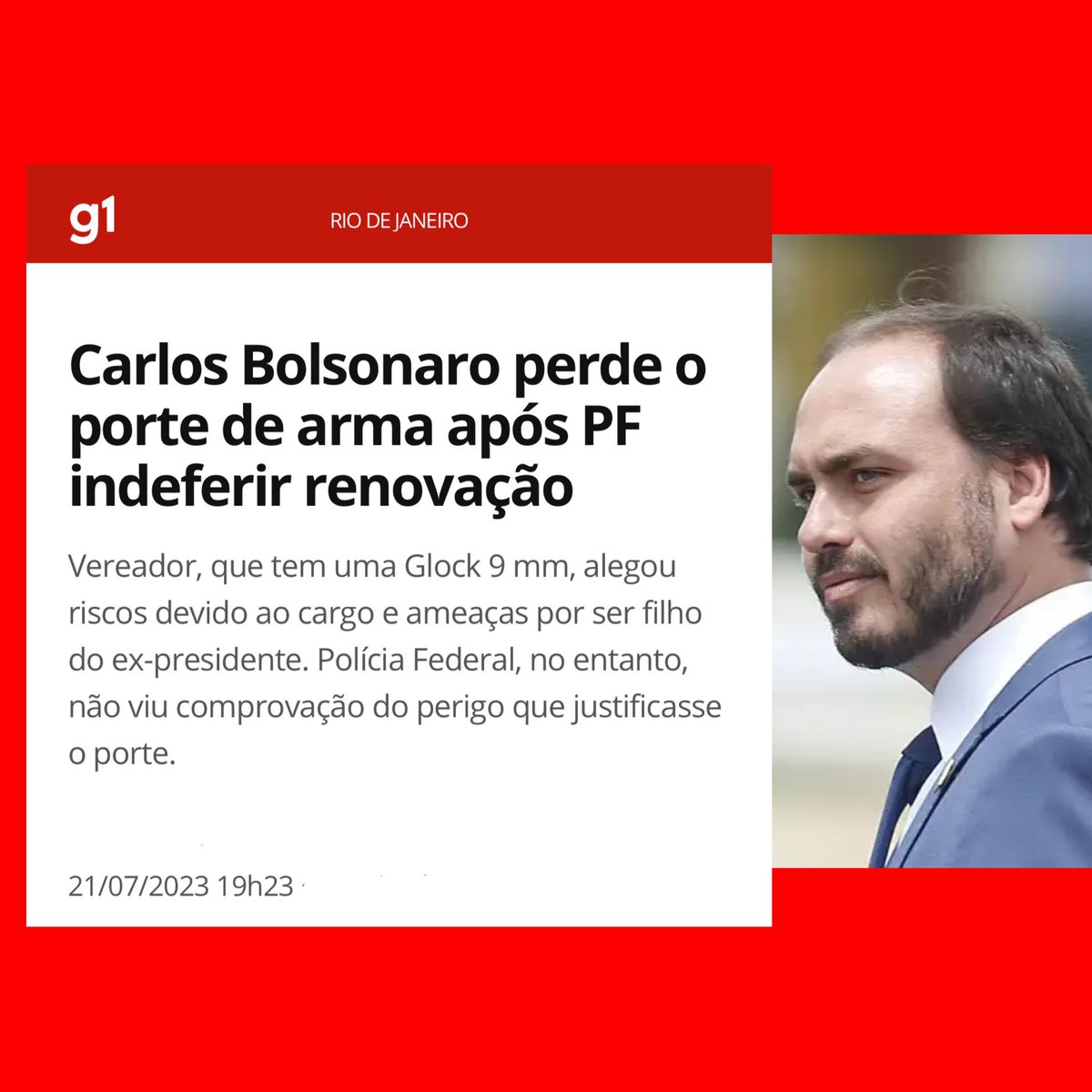 Carlos Bolsonaro tweet media
