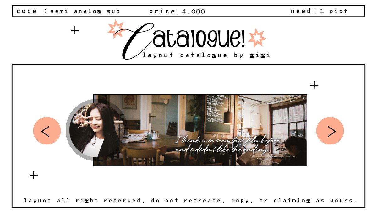 layvot's tweet image. help rt, thanks a bunch 

hari ini aku open request untuk katalog semi moodboard sub &amp;amp; semi analog sub, dengan max order 3 layout untuk 1 orang nanti close nya sampe aku rasa udah cukup, form nya ada dibawah yaa
#zonauang #zonaba