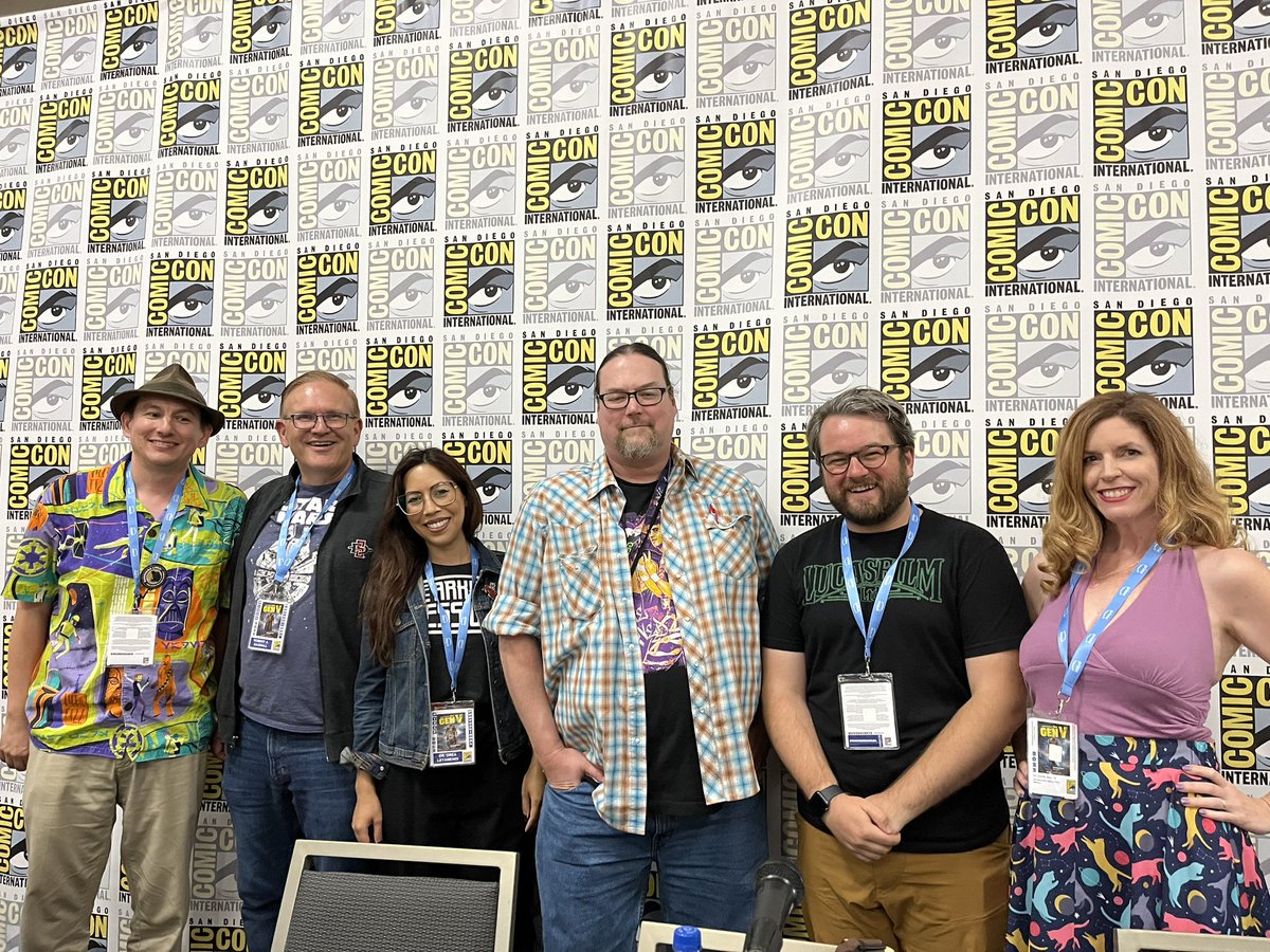 Thanks to those who came out for the Andor panel at #SDCC2023 today! Sorry we had to turn so many away, but it will be up as a podcast episode and on our YouTube channel in the next two weeks or so. Hopefully next year we’ll have a bigger room!