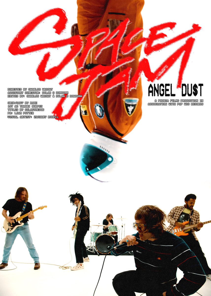 Angel Dust - Space Jam / poster design