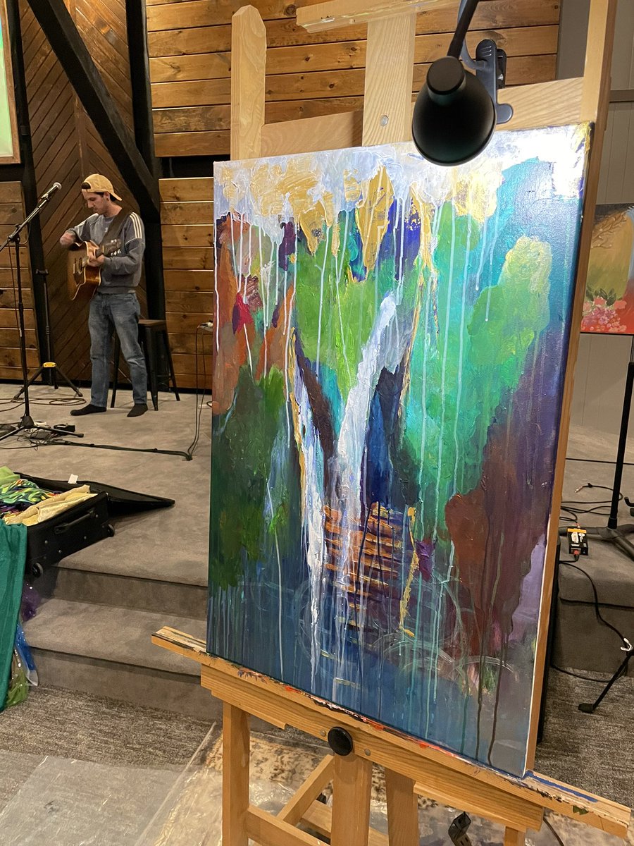 I live painted today! Still isn’t done, but it’s coming together!