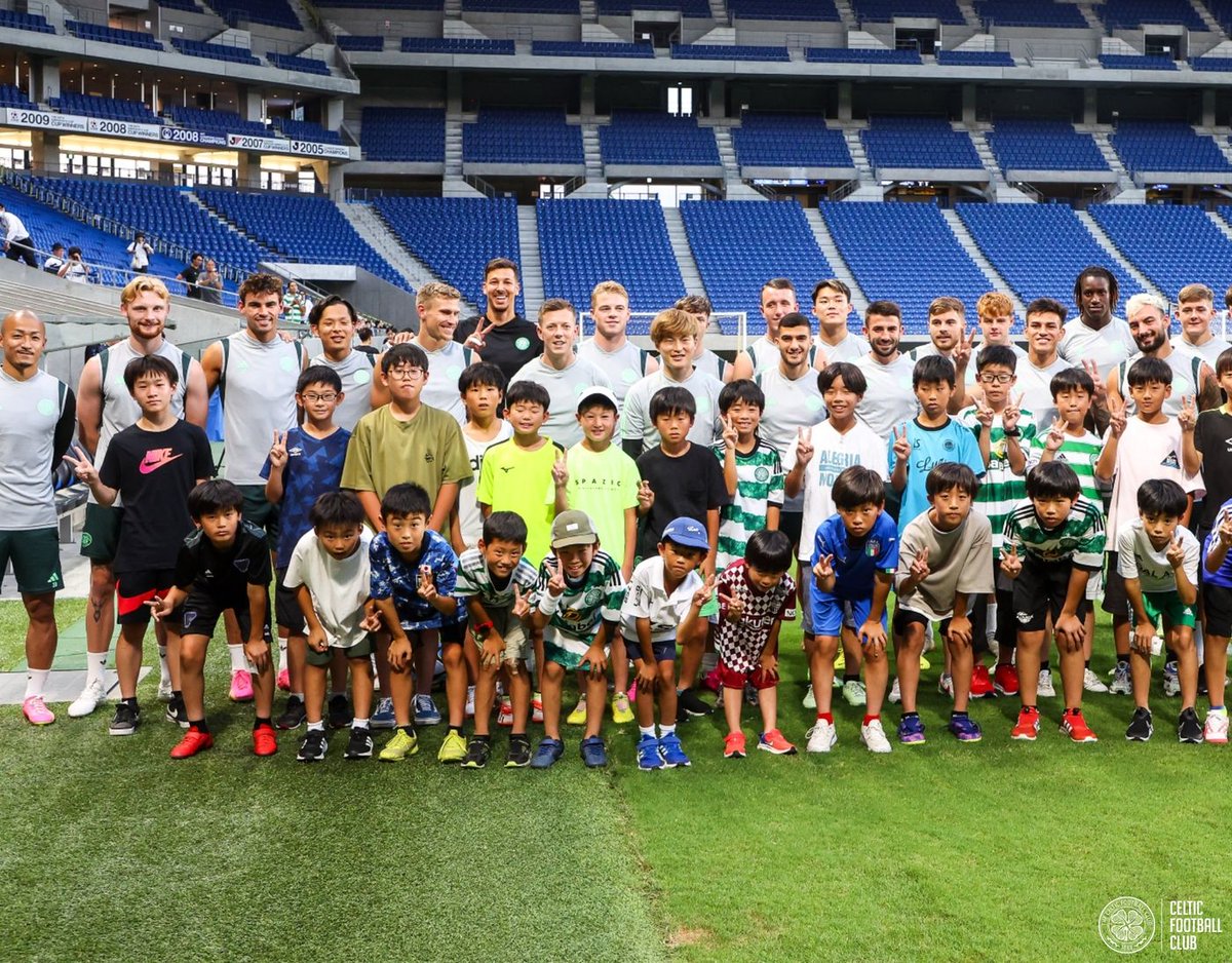 CelticFCJPN's tweet photo. たくさんの子どもたちと交流しました 📸🥰

#CelticFC | #COYBIG🍀 https://t.co/vQ3BCr91sC