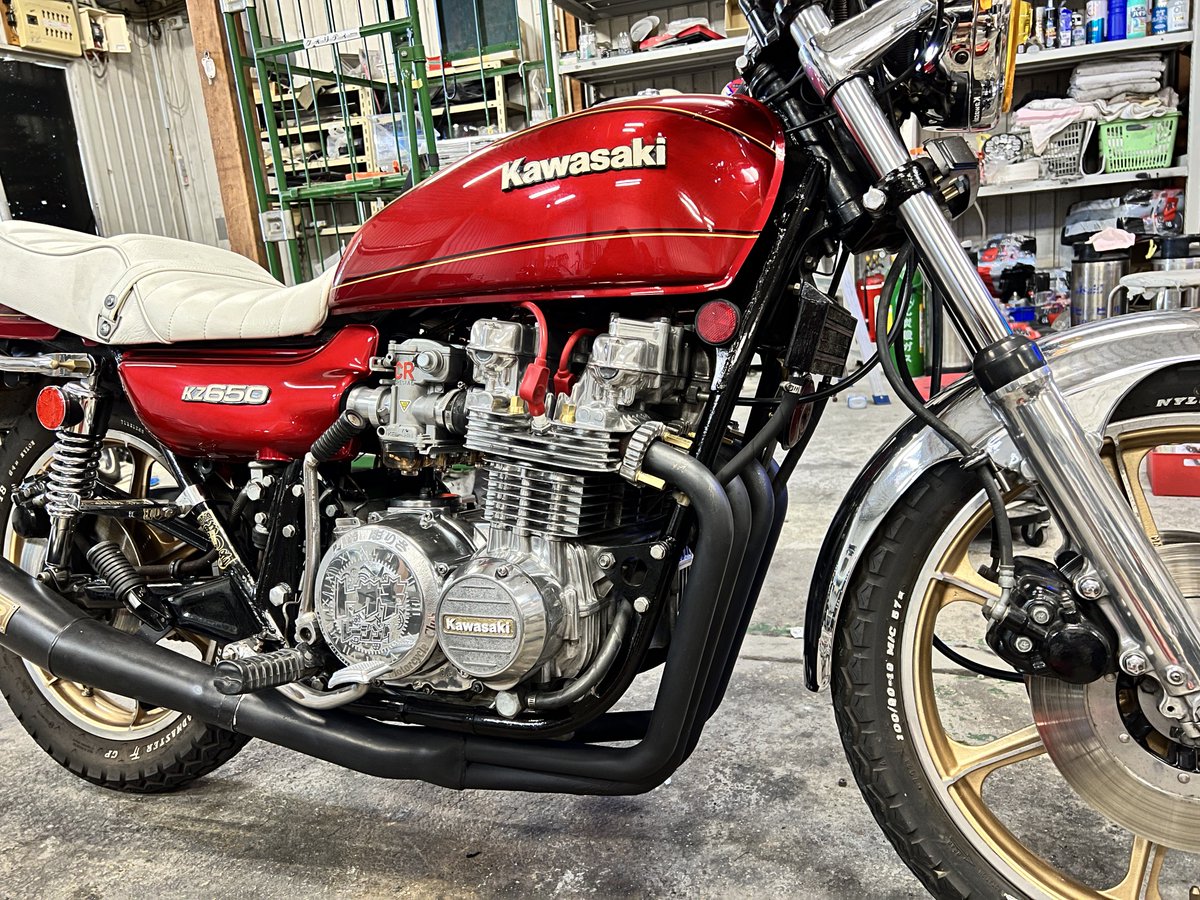 りさのザッパーと僕のz1に装着完了✨✨ 最高です👏