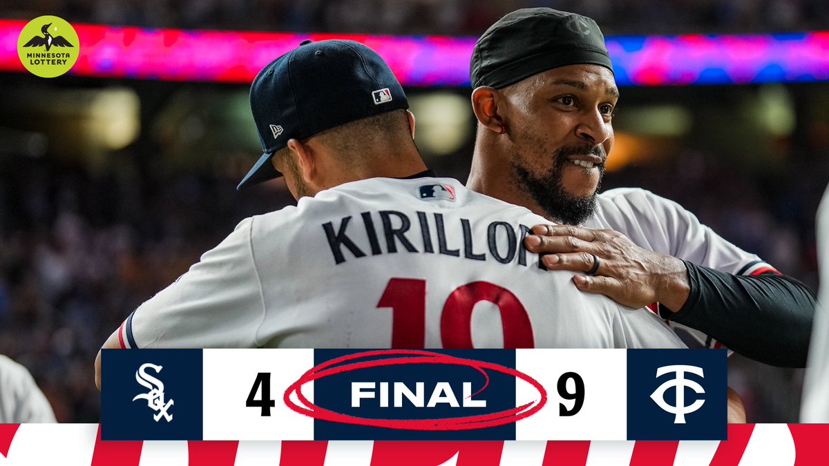 Twins's tweet photo. Feels good to be back in the Land of 10,000 Rakes. 🎣

#TwinsWin | #MNTwins https://t.co/8NzjO9qPXr